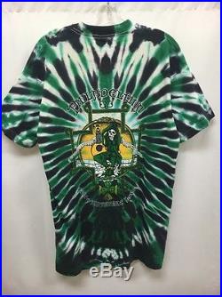 Vintage 1992 Grateful Dead Band T-Shirt Philadelphia ST. Patty's Day Sz XL Black