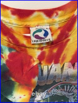 Vintage 1992 Grateful Dead Lithuania Basketball Shirt Liquid Blue XL
