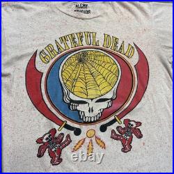 Vintage 1992 Grateful Dead Looney Tunes Tour TieDye T-Shirt Sz Large 20x25.5