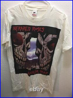 Vintage 1992 Grateful Dead Shirt M/L INFRARED ROSES J. GARCIA RARE