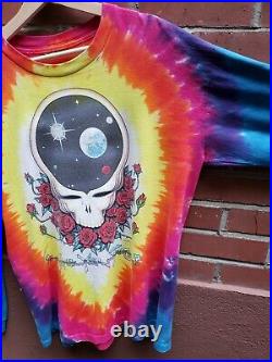 Vintage 1992 Grateful Dead Space Your Face Longsleeve T-shirt size XL