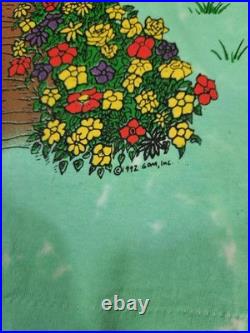 Vintage 1992 Grateful Dead Spring Tour Liquid Blue Tie Dye XL Shirt