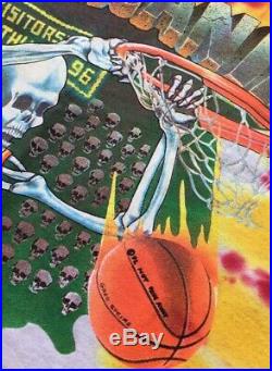Vintage 1992 Grateful Dead T Shirt Men Sz XL Fit Lithuania Basketball NR