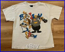 Vintage 1992 Grateful Dead The Bob And Jerry Show Tour Shirt XL Ren & Stimpy 90s