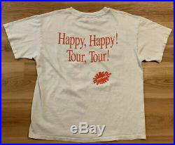 Vintage 1992 Grateful Dead The Bob And Jerry Show Tour Shirt XL Ren & Stimpy 90s