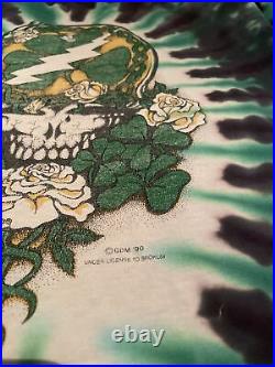 Vintage 1992 Grateful Dead Tour T-Shirt St. Patricks Day Philadelphia Rare XL