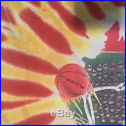 Vintage 1992 Lithuania Basketball T-Shirt Men Size XL Grateful Dead USA Rare 90s