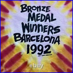 Vintage 1992 Lithuania Bronze Medal Winners Grateful Dead T-Shirt Size XL