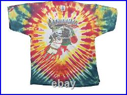 Vintage 1992 Lithuania Bronze Medal Winners Grateful Dead T-Shirt XL Tie Dye