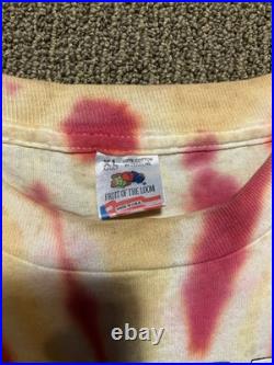 Vintage 1992 Lithuania Olympic Basketball Team T Shirt Grateful Dead Tie Dye XL