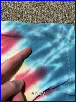 Vintage 1992 Lithuania Olympic Basketball Team T Shirt Grateful Dead Tie Dye XL