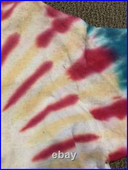 Vintage 1992 Lithuania Olympic Basketball Team T Shirt Grateful Dead Tie Dye XL