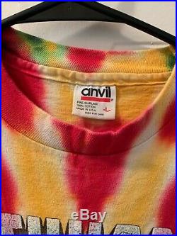 Vintage 1992 Lithuania T-Shirt Men Size L Grateful Dead Rare 90s Greg Speirs
