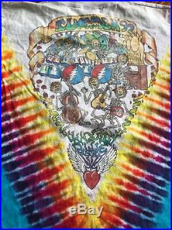Vintage 1992 Summer Tour Grateful Dead Tie-Dye Shirt