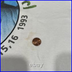 Vintage 1993 GRATEFUL DEAD, Silver Bowl Las Vegas Made In USA S STITCH T SHIRT