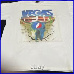 Vintage 1993 GRATEFUL DEAD, Silver Bowl Las Vegas Made In USA S STITCH T SHIRT