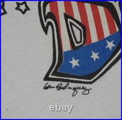 Vintage 1993 Grateful Dead Revolutionary Dead Liquid Blue T-Shirt Large Made USA