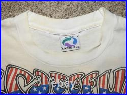 Vintage 1993 Grateful Dead Revolutionary Dead Liquid Blue T-Shirt Large Made USA