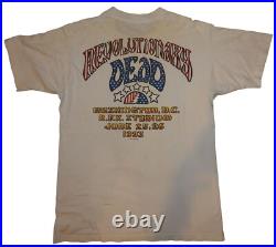 Vintage 1993 Grateful Dead Revolutionary Dead Liquid Blue T-Shirt Large Made USA
