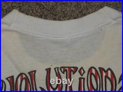 Vintage 1993 Grateful Dead Revolutionary Dead Liquid Blue T-Shirt Large Made USA