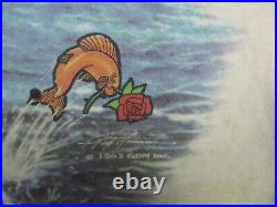 Vintage 1993 Grateful Dead Ship Of Fools Shirt Liquid Blue XL Single Stitch USA