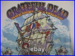 Vintage 1993 Grateful Dead Ship Of Fools Shirt Liquid Blue XL Single Stitch USA
