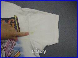 Vintage 1993 Grateful Dead Ship Of Fools Shirt Liquid Blue XL Single Stitch USA