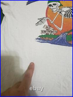 Vintage 1993 Grateful Dead Summer Tour Band Shirt L Single Stitch Jerry Garcia
