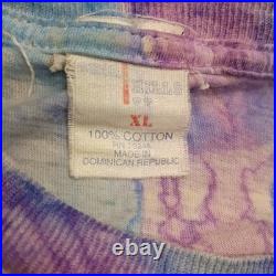 Vintage 1993 Grateful Dead Summer Tour Tiedye T-Shirt Mens Size XL