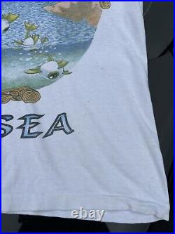 Vintage 1993 Grateful Dead THE DEAD SEA Shirt Size Large RARE