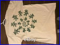 Vintage 1993 Grateful Dead Weed Bears shirt size Large deadstock single stitch