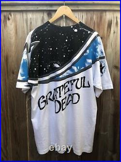 Vintage 1993 Grateful Dead West Coast Tour Band Tee Shirt (XL / 24 31)
