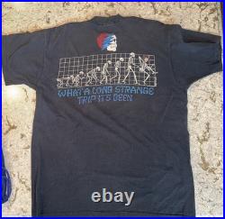 Vintage 1993 Grateful Dead What A Long Strange Trip It's Been Shirt XL