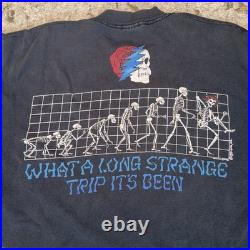 Vintage 1993 Grateful Dead What A Long Strange Trip It's Been Shirt XL