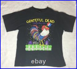 Vintage 1993 Grateful Dead Year Of The Rooster Tour Shirt GDM Brockum Large