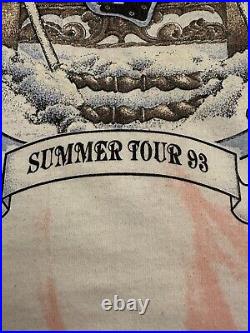 Vintage 1993 Grateful Dead tie dye Summer Tour T shirt