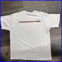 Vintage 1993 Jerry Garcia Band Finger Pickin' Good Shirt KFC XL Grateful Dead