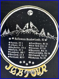 Vintage 1993 Jerry Garcia Band Wolf Tour T Shirt Grateful Dead USA Large Grail