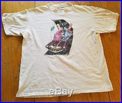 Vintage 1993 Phish Tour Shirt XL Jackson Pollock RARE Concert Tee Grateful Dead