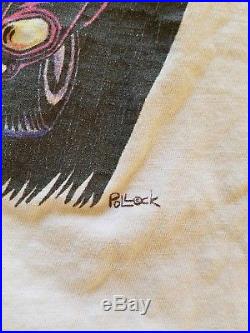 Vintage 1993 Phish Tour Shirt XL Jackson Pollock RARE Concert Tee Grateful Dead