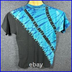 Vintage 1994 Grateful Dead Adjacent Skeleton Guitar Tie Dye T-Shirt Mens Large L
