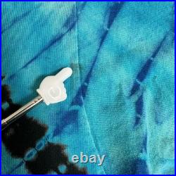 Vintage 1994 Grateful Dead Adjacent Skeleton Guitar Tie Dye T-Shirt Mens Large L