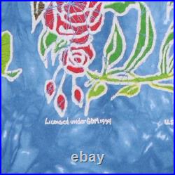 Vintage 1994 Grateful Dead Bertha Mountain Tie Dye Shirt Size Extra Large