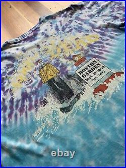 Vintage 1994 Grateful Dead Boston Garden Shirt OG Single Stitch Jerry Garcia