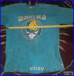 Vintage 1994 Grateful Dead Cal Expo Single Stitched T-Shirt Men's XL Teal