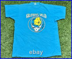 Vintage 1994 Grateful Dead Cal Expo Single Stitched T-Shirt Men's XL Teal USA