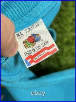 Vintage 1994 Grateful Dead Cal Expo Single Stitched T-Shirt Men's XL Teal USA