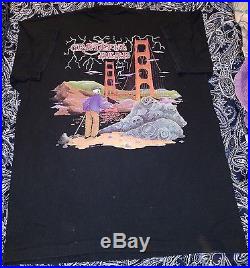Vintage 1994 Grateful Dead Concert Shirt Golden Gate Bridge San Francisco XL