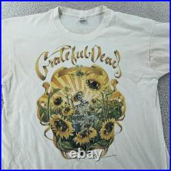 Vintage 1994 Grateful Dead Concert Shirt XL Summer Tour Sunflower Rock USA 90s
