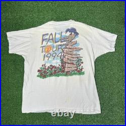 Vintage 1994 Grateful Dead Fall Tour Shirt On The Road Again Single Stitch XL